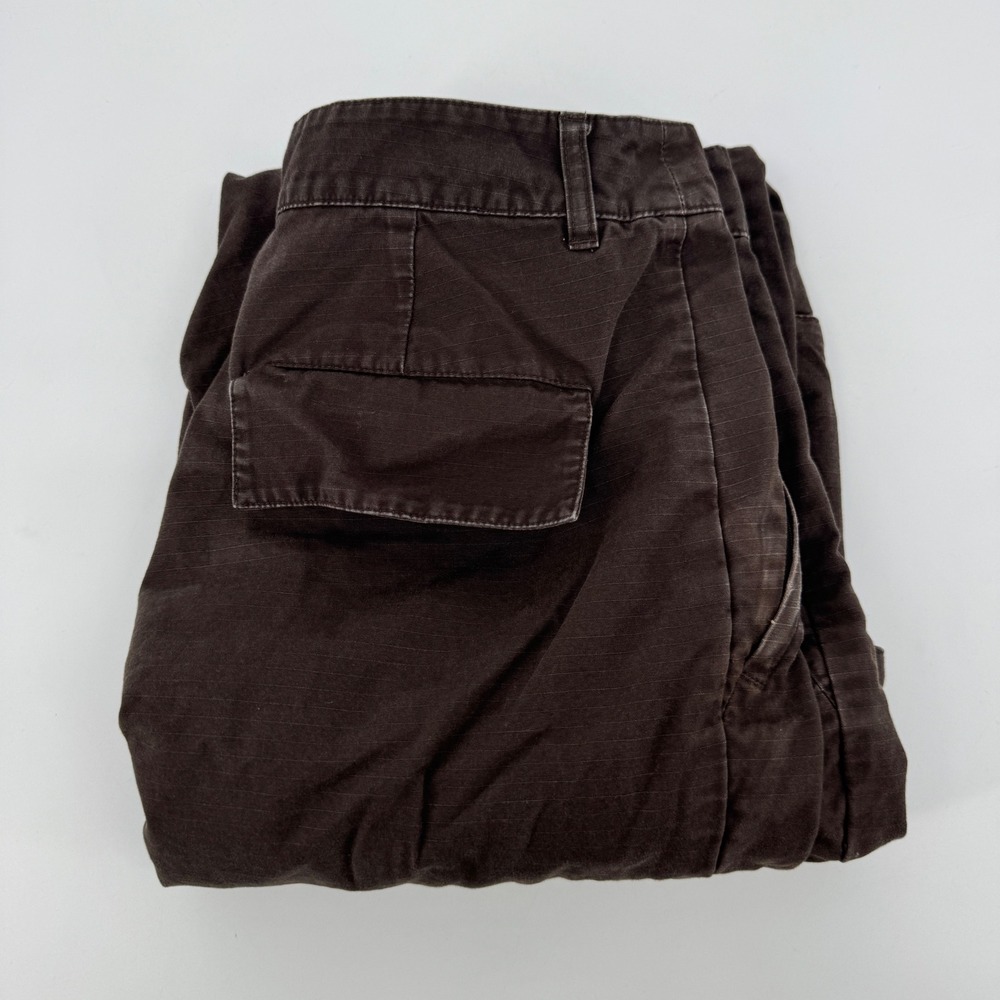 Alo Yoga Mens Brown Ripstop Cargo Pants M5159R Size 30R Utility Streetwear